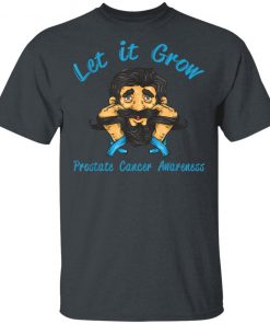 November Prostate Cancer Awareness Month Man with Mustache T-Shirt