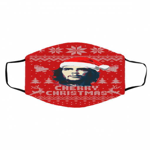 Cherry Ugly Christmas Che Guevara face mask