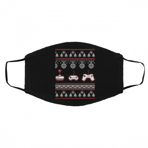 Video Game Ugly Christmas face mask
