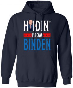 Hidin From Biden 2020 Election Donald Trump Republican Gift Long Sleeve T-Shirt