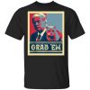 Grab Em Vote Pro Donald Trump Cat Republican Conservative T-Shirt