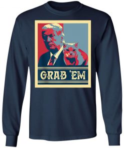 Grab Em Vote Pro Donald Trump Cat Republican Conservative Tank Top