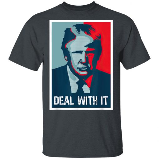 Funny Deal With It President Donald Trump T-Shirt