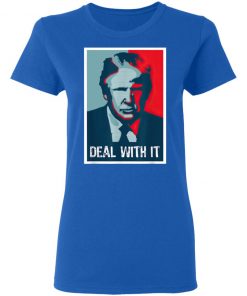 Funny Deal With It President Donald Trump T-Shirt