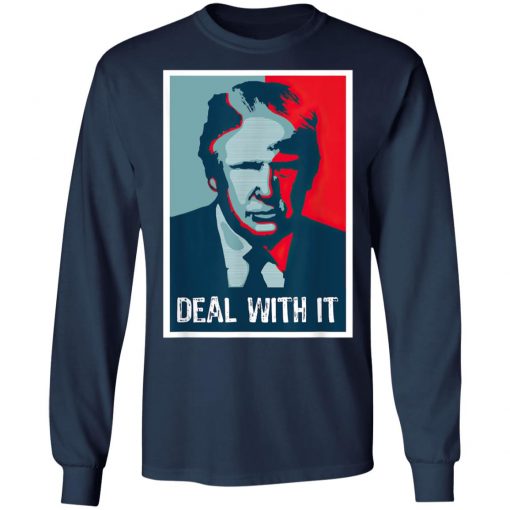 Funny Deal With It President Donald Trump T-Shirt