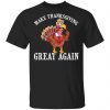 Cool Make Thanksgiving Great Again Funny Turkey Trump T-Shirt