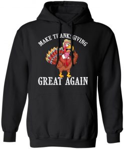 Cool Make Thanksgiving Great Again Funny Turkey Trump T-Shirt