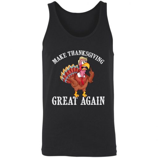 Cool Make Thanksgiving Great Again Funny Turkey Trump T-Shirt