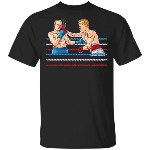 Boxer Donald Trump Boxing Biden Winning President Election Long Sleeve T-Shirt