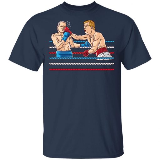 Boxer Donald Trump Boxing Biden Winning President Election Long Sleeve T-Shirt