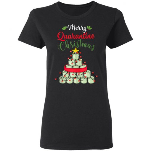 Merry Quarantine Christmas 2020 Xmas Pajamas Holidays T-Shirt