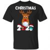 Matching Family Christmas 2020 Gifts Rudolph Reindeer Mask T-Shirt