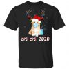 Havanese Dog Bye Bye 2020 Christmas New Year T-Shirt