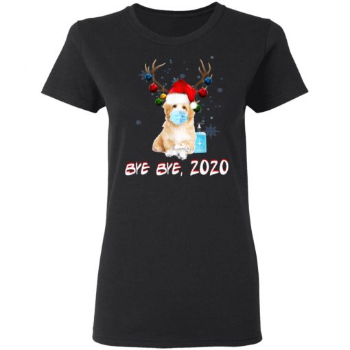 Havanese Dog Bye Bye 2020 Christmas New Year Gifts T-Shirt