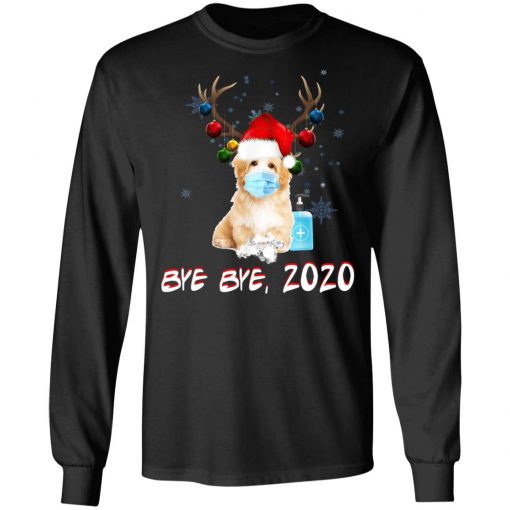 Havanese Dog Bye Bye 2020 Christmas New Year Gifts T-Shirt