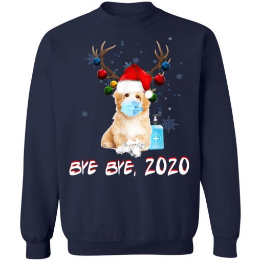 Havanese Dog Bye Bye 2020 Christmas New Year Gifts T-Shirt