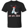 Great Dane Dog Bye Bye 2020 Christmas New Year T-Shirt