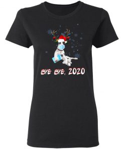 Great Dane Dog Bye Bye 2020 Christmas New Year Gifts T-Shirt
