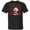 Cool Santa Maltese Dog Christmas Funny T-Shirt