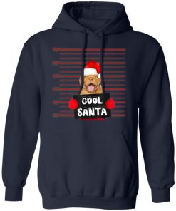 Cool Santa Dogue De Bordeaux Dog Christmas Funny T-Shirt