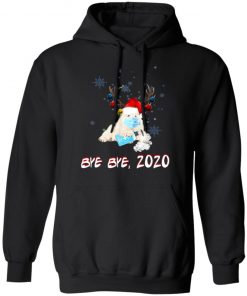 Chow Chow Dog Bye Bye 2020 Christmas New Year T-Shirt, Long Sleeve