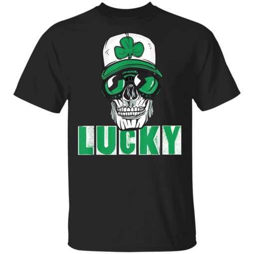 Cool Skull Halloween Made to Match Jordan 13 Lucky Green T-Shirt