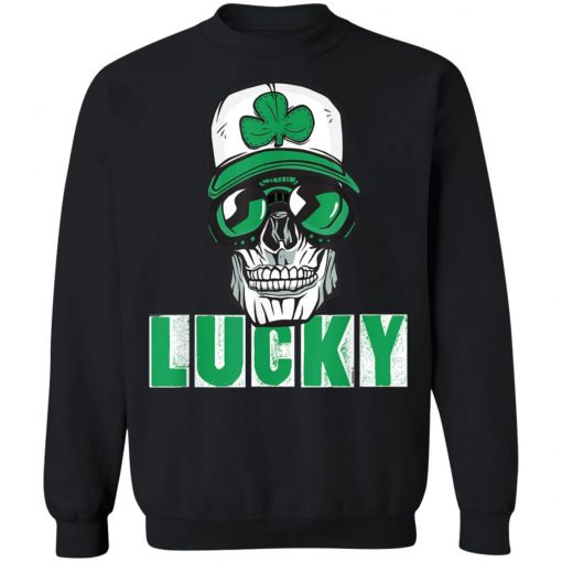 Cool Skull Halloween Made to Match Jordan 13 Lucky Green T-Shirt