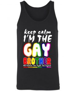 Lgbt Keep Calm I'm The Gay Brother Shirt, Long Sleeve