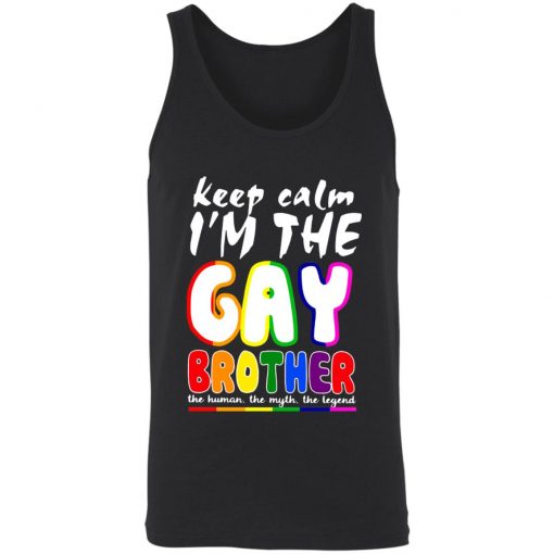 Lgbt Keep Calm I'm The Gay Brother Shirt, Long Sleeve