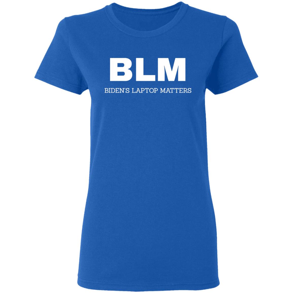 BLM Bidend's Laptop Matters Shirt