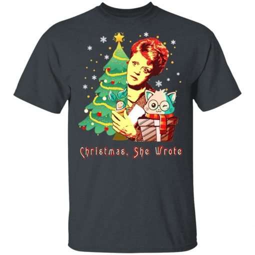 Angela Lansbury Christmas She Wrote Shirt