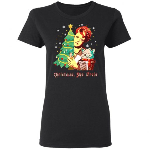 Angela Lansbury Christmas She Wrote Shirt