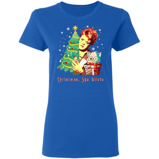 Angela Lansbury Christmas She Wrote Shirt