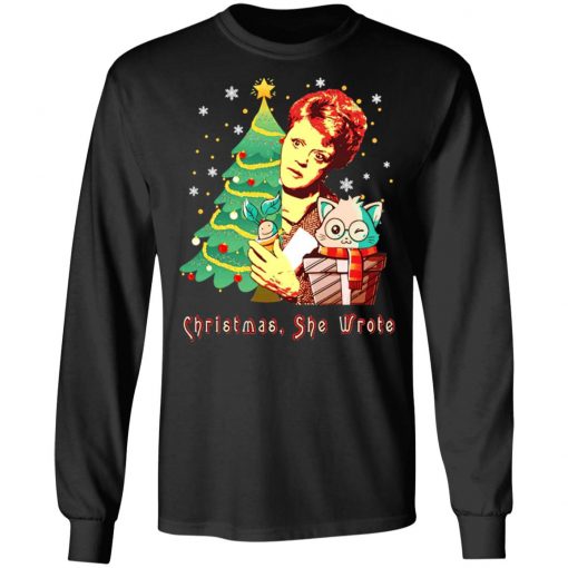 Angela Lansbury Christmas She Wrote Shirt