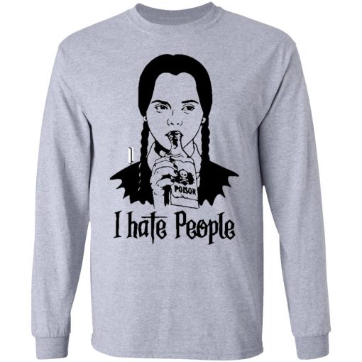 Wednesday Addams I Hate People shirt