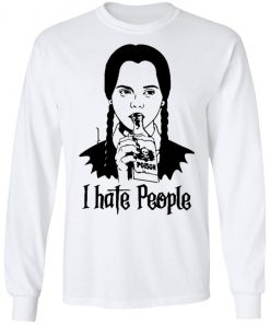 Wednesday Addams I Hate People shirt