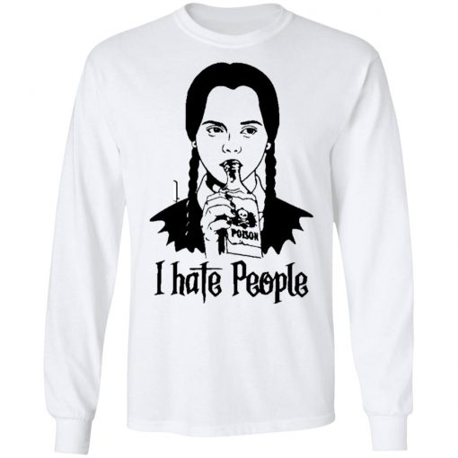 Wednesday Addams I Hate People shirt