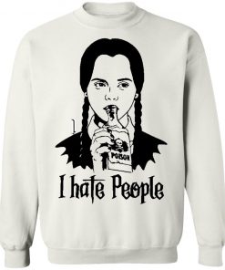 Wednesday Addams I Hate People shirt