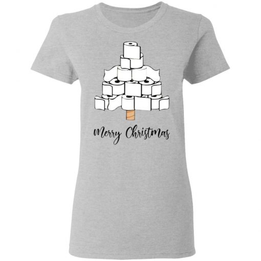 Toilet Paper Merry Christmas Tree 2020 Shirt