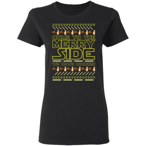 Stars Wars Come To The Merry Side We Have Cookies Ugly Christmas Sweater