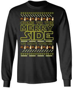 Stars Wars Come To The Merry Side We Have Cookies Ugly Christmas Sweater