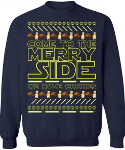 Stars Wars Come To The Merry Side We Have Cookies Ugly Christmas Sweater