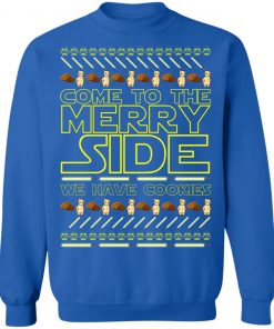 Stars Wars Come To The Merry Side We Have Cookies Ugly Christmas Sweater