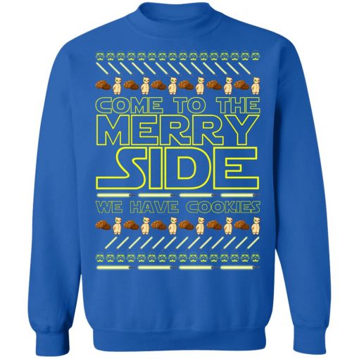 Stars Wars Come To The Merry Side We Have Cookies Ugly Christmas Sweater