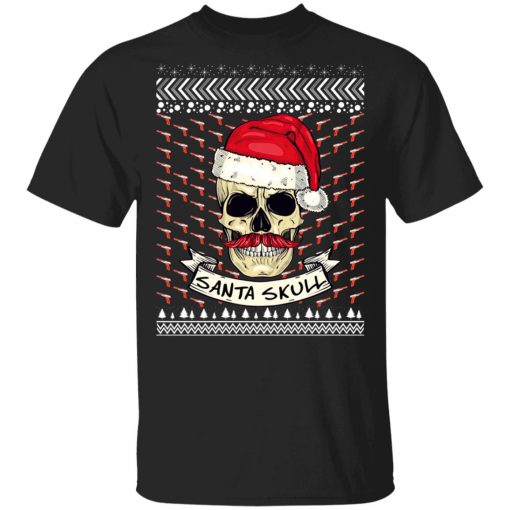 Santa Skull Ugly Christmas Sweater