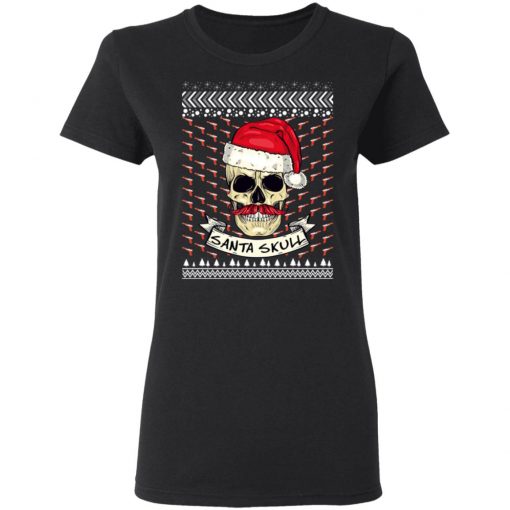 Santa Skull Ugly Christmas Sweater