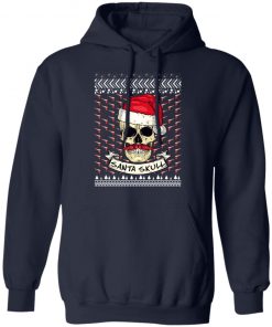 Santa Skull Ugly Christmas Sweater