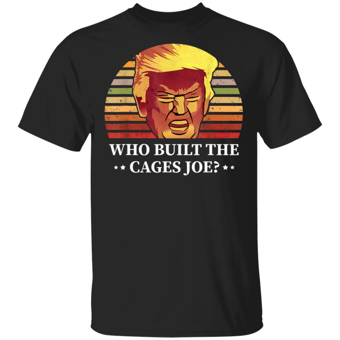 Who Built The Cages Joe Final President Debate 2020 Shirt, Long Sleeve