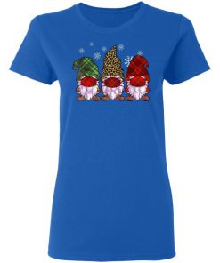 Quarantine Christmas Gnomes Wearing Mask Buffalo Plaid Shirt, Long Sleeve