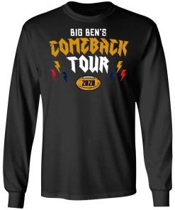 Pittsburgh Steelers Big Ben’s Comeback Tour 2020 shirt